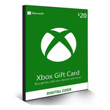 Cartão Xbox Live Usa U$ 20
