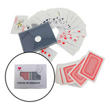 Cartas Baralho C/2 Conjuntos 100% Plastico Lavável