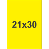 Cartaz Oferta Amarelo P A4 Supermercado-21x30cm- 1.000 Unids