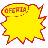 Cartaz Splash Oferta Duplex 210g Com Aba 21x19cm - 500 Un.