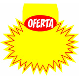 Cartaz Splash Oferta Duplex 210g Com Aba 25x23cm - 100 Un.