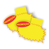 Cartaz Splash Promoção 20x15 Cm Papel Dupléx 250g - 500 Und