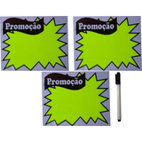 Cartaz Splash Reutilizável/19,5x15,0cm/oferta/promoção/30und
