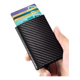 Carteira Futuro Rfid Slim Porta Cartões Antifurto 