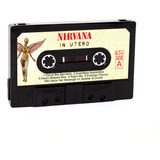 Carteira K7 Cassete Nirvana In Utero