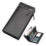 Carteira Masculina Feminina Longa Porta Celular Cartões Rg 
