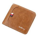 Carteira Masculina Grande De Bolso Couro Pu 8 Cartões Luxo