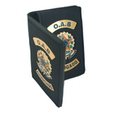 Carteira Porta Funcional Oab Advogado Modelo Novo 100% Couro