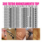 Cartela 300 Tatuagem Bronzeamento Natural Top 
