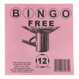 Cartela Bingo -24 Blocos - Coloridas