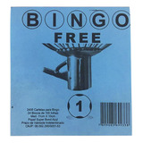 Cartela Bingo 10x11cm -24 Blocos -