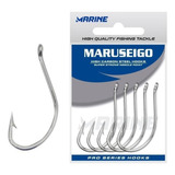Cartela De Anzol Maruseigo Nickel - N° 6 8 10 12 14 16 18