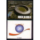 Cartela De Selos Rock In Rio Ii - Cazuza E Raul Seixas 