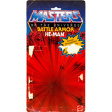Cartela Do Boneco Battle Armor He-man 1984 Mattel Eua - Motu