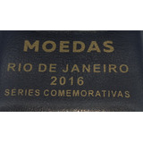 Cartela Para Moedas Olímpicas E Paralímpicas Do Rio 2016