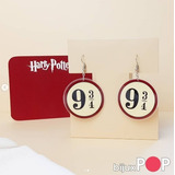 Cartela Um Par De Brincos Harry Potter 9 3/4