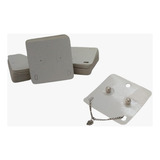 Cartelas Para Biju E Semi Jóias 300 Unidades 6 Cm Branco