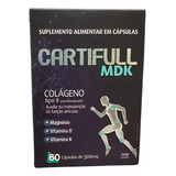 Cartifull Mdk Colágeno Tipo 2 + Vitaminas D K E Magnésio Sabor Sem Sabor