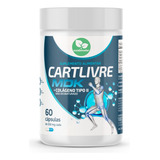 Cartlivre Colágeno Tipo 2 Magnésio, Vitaminas D Vit K 60cps Sabor Sem Sabor