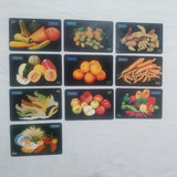 Cartões Telefônicos - Série Alimentos ( Legumes E Frutas )