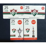 Cartões Telefônicos Pré-pagos Do Time De Futebol Fluminense 
