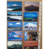 Cartoes Telefonicos.tema Monte Fuji/ Avioes. 40pçs.