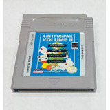 Cartucho 4 In 1 Funpak Volume 2 - Original Para Game Boy