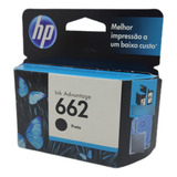 Cartucho 662 Preto Original Hp 1516 2515 2516 3515 3516 4646