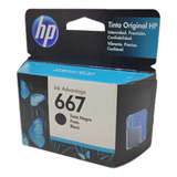 Cartucho 667 Preto Original Hp 2374