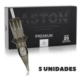 Cartucho Aston Premium Tattoo Tatuagem 5 Unidades Traço