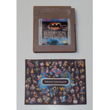 Cartucho Batman Original Americano Para Game Boy Funcionando