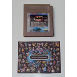 Cartucho Batman Original Americano Para Game Boy Funcionando