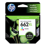 Cartucho De Tinta Hp 662xl Cor