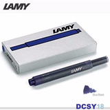 Cartucho De Tinta Lamy - Azul Negro - Caixa 5 Uni. Tinteiro