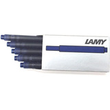 Cartucho De Tinta Lamy - Azul Negro - Caixa C/ 5 Uni