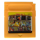 Cartucho Fita 108 Em 1 Game Boy Color Gbc Multi Jogos