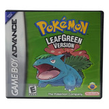 Cartucho Fita Pokémon Leaf Green Em ( Português ) Gba/nds