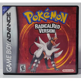 Cartucho Fita Pokémon Radical Red Game Boy Advance Gba / Nds