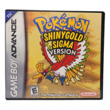 Cartucho Fita Pokémon Shiny Gold Sigma Game Boy Gba / Nds 