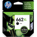 Cartucho Hp 662xl Preto 662 Xl Original E Lacrado Novo