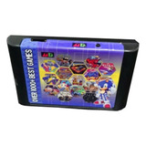 Cartucho Mega Drive Everdrive 800 Jogos Regravável