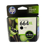 Cartucho Original Hp 664xl Preto 