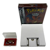 Cartucho Pokémon Firered Gba Caixa, Suporte