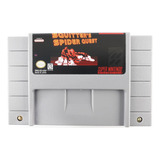 Cartucho Super Nintendo Squitter's Spider Quest (dkc2 Hack)