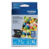 Cartucho Tinta Brother Lc-75c Ciano
