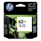 Cartucho Tinta Original Hp 62xl Colorido C2p07al Oj 200