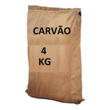Carvão 4 Kg Vegetal Churrasco Eucalipto 100% Ecologico