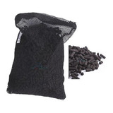 Carvão Ativado * Peletizado P/filtragem 1kg + Bolsa 15x30 Cm