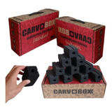 Carvão Sem Fumaça Premium Carvobox 5kg Não Suja As Mãos