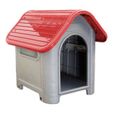 Casa Casinha De Cachorro Cães Porte Médio Nº3 Home Vermelho